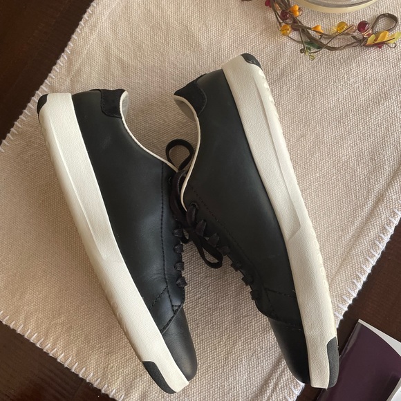 Cole Haan Women's GrandPro Tennis Leather Lace Sneaker - Picture 8 of 12